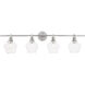 Gene 4 Light 38 inch Chrome Wall sconce Wall Light