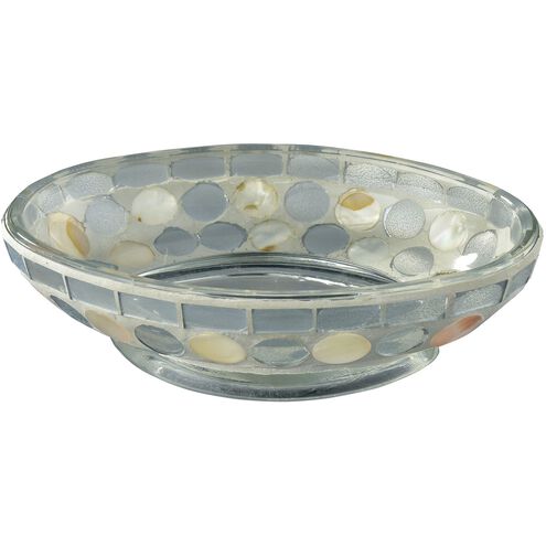 Mako Mixed Metallic with White Soap Dish