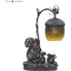 Squirrel Acorn Light 15 inch 7.00 watt Bronze Table Lamp Portable Light