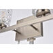 Cassie 4 Light 32 inch Stain Nickel Bath Sconce Wall Light