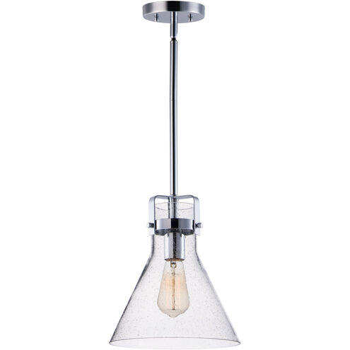 Seafarer 1 Light 10 inch Polished Chrome Single Pendant Ceiling Light in Medium Base