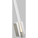Kelly Wearstler Phobos LED 2.6 inch Natural Brass ADA Wall Sconce Wall Light in 120V, Integrated LED