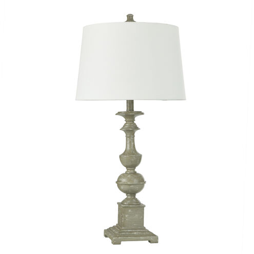 Cromwell 31 inch 150.00 watt Antique Sage Table Lamp Portable Light