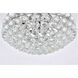 Savannah 5 Light 20 inch Chrome Flush Mount Ceiling Light