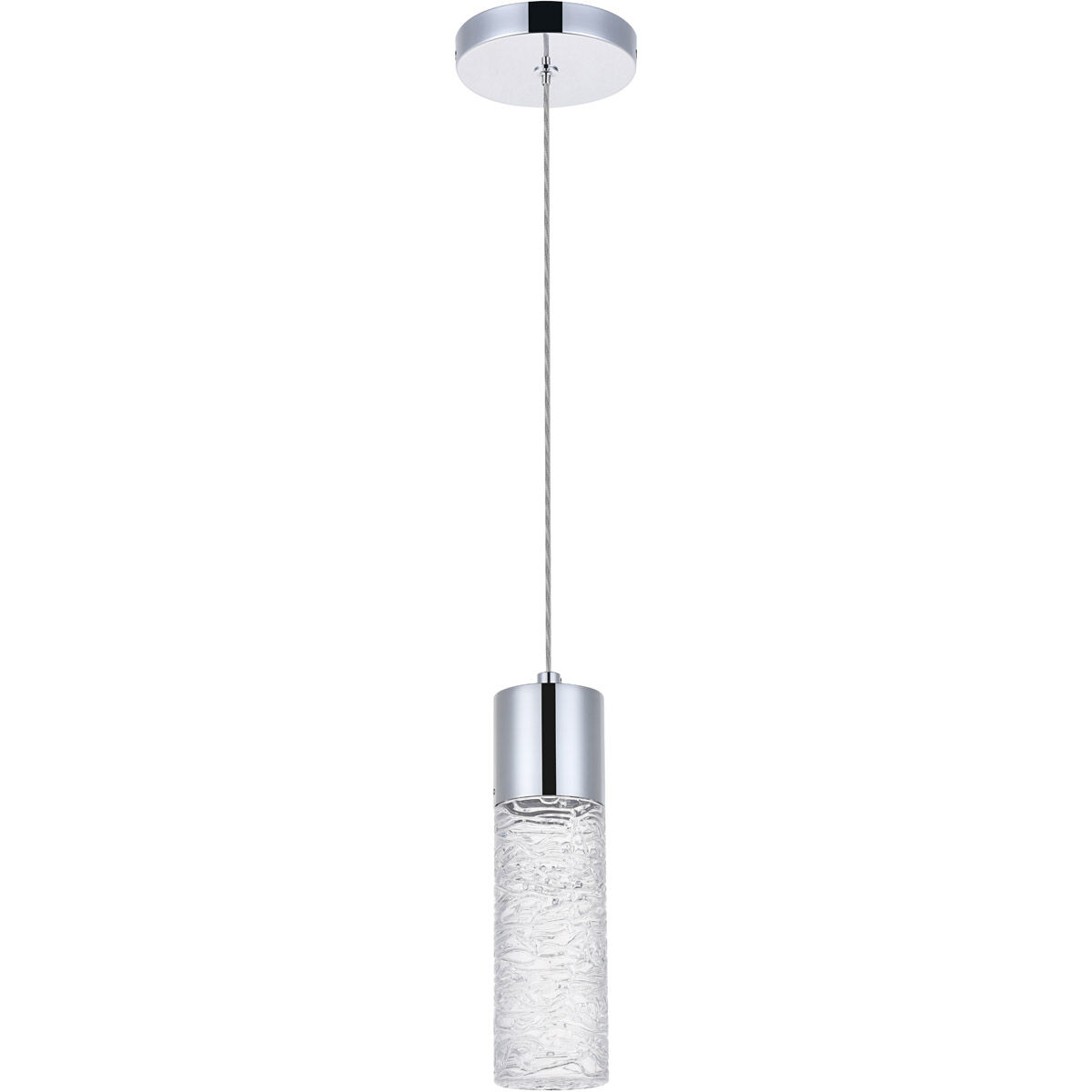 Constellation LED 5 inch Chrome Pendant Ceiling Light