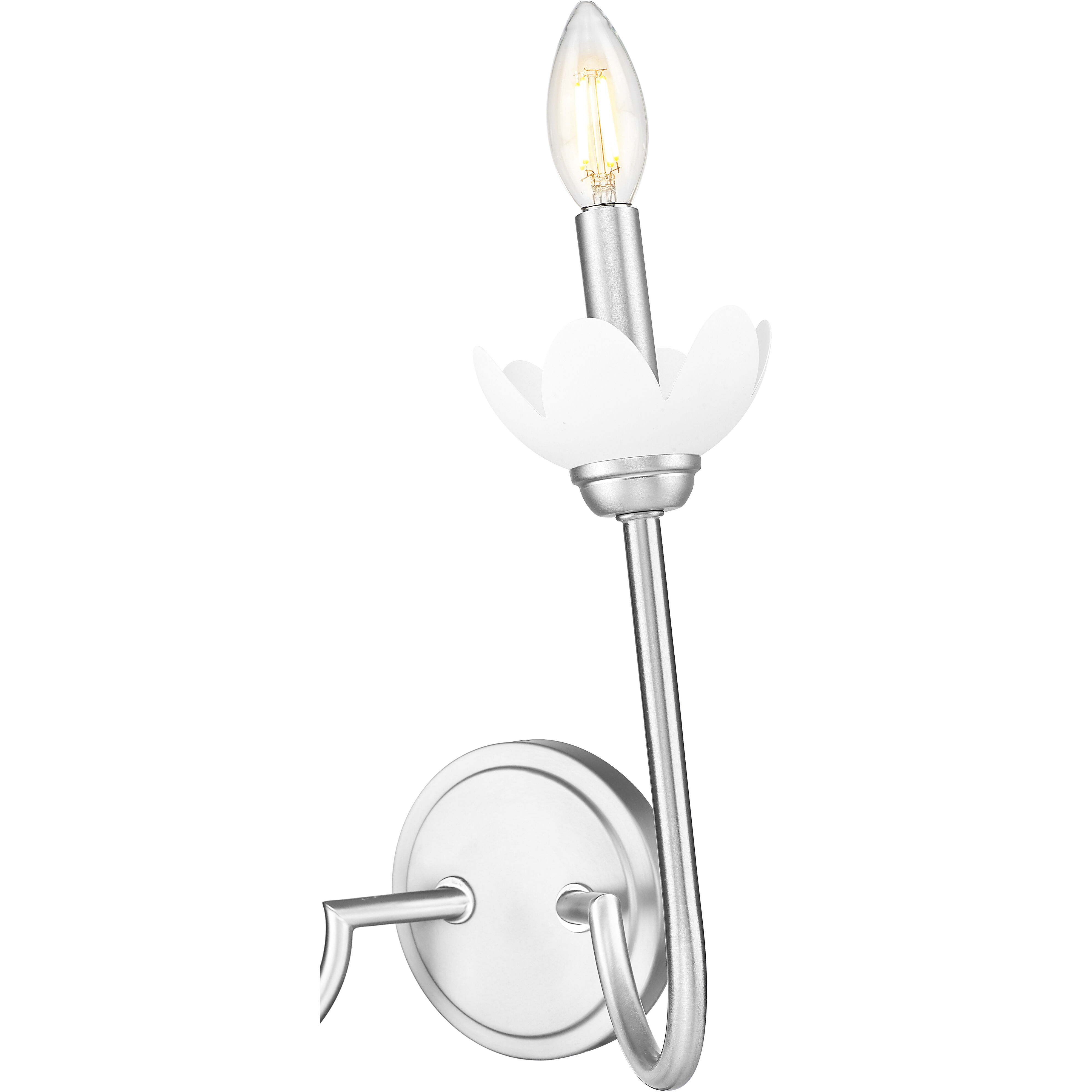 Allistair Wall Sconce Wall Light in Brushed Nickel