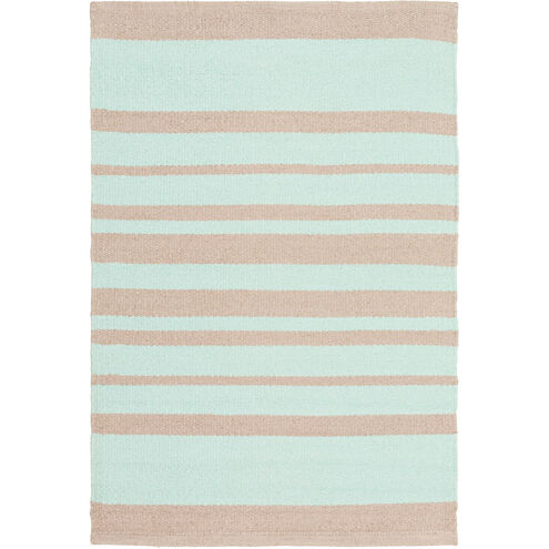 Picnic 36 X 24 inch Mint, Taupe Rug