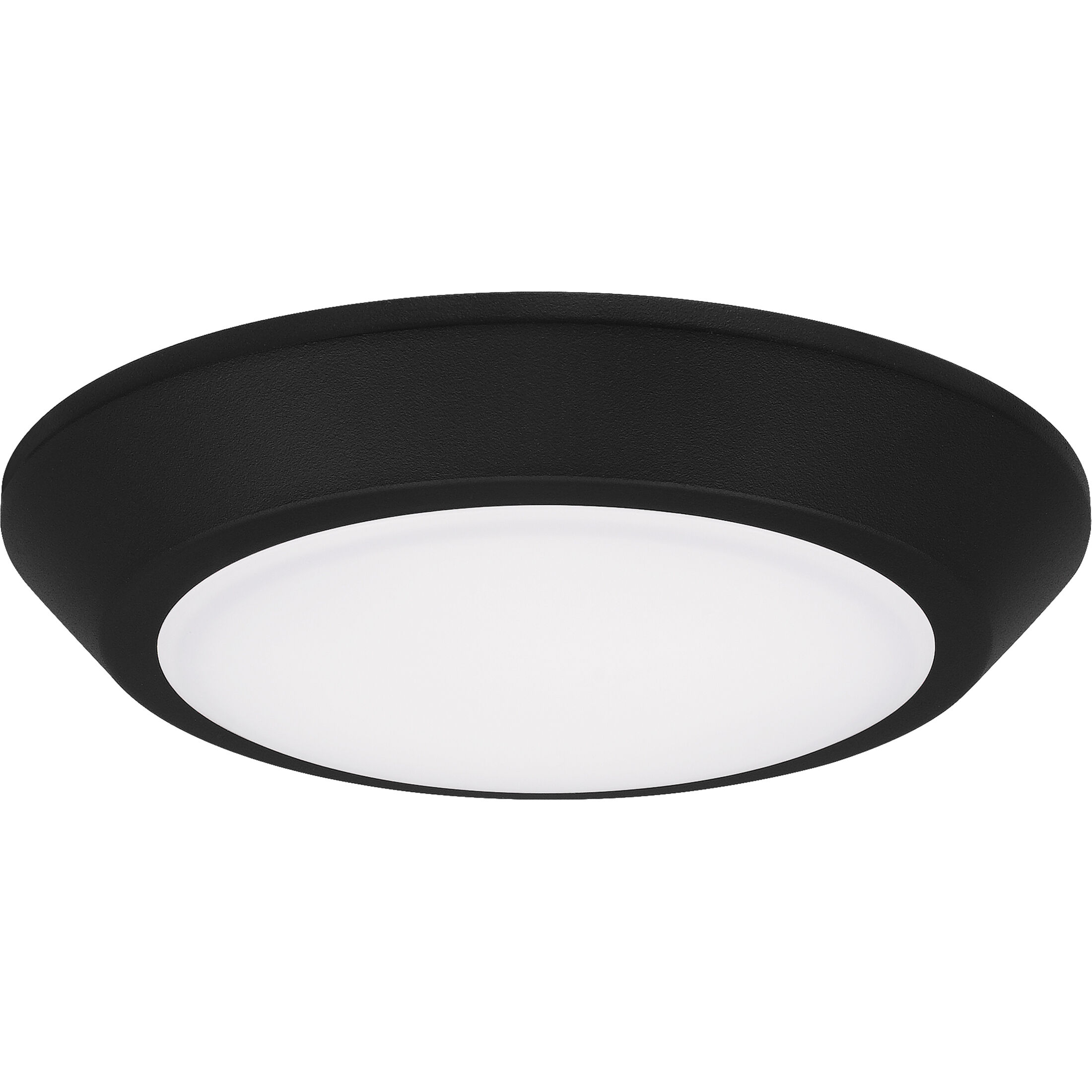 Verge LED 6 inch Earth Black Flush Mount Ceiling Light