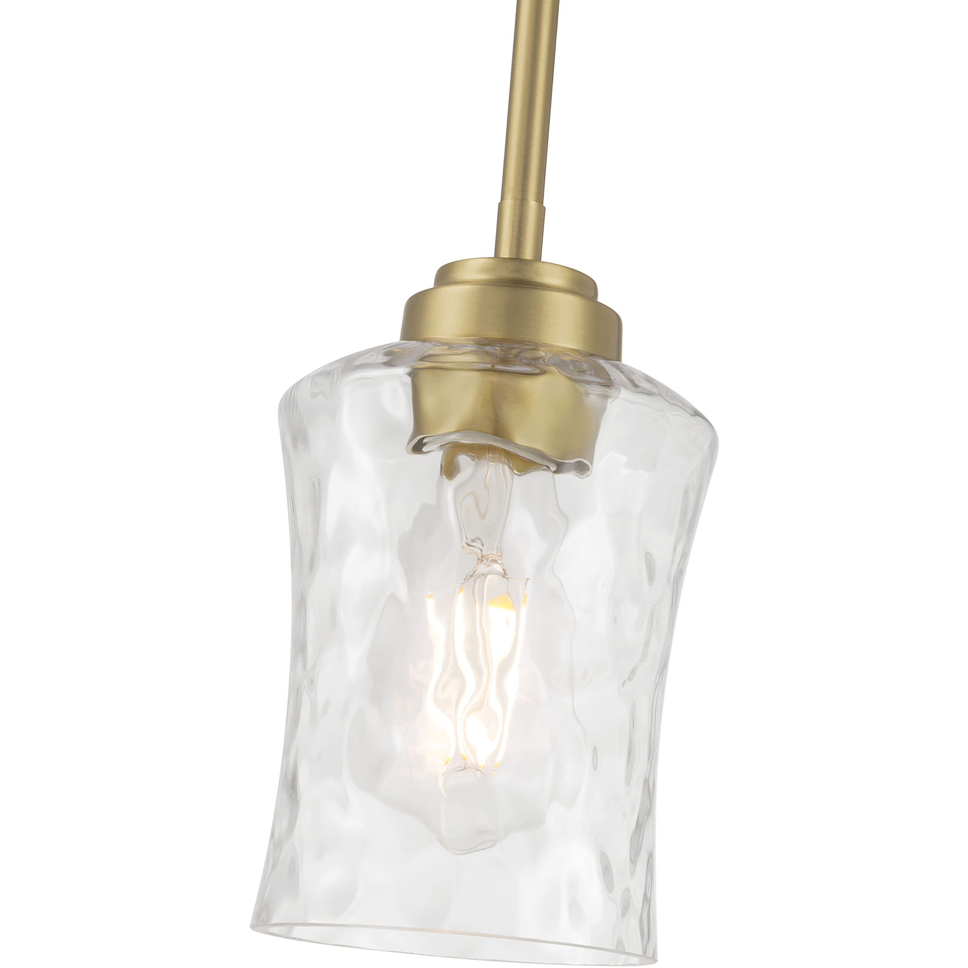 Clarvyn 1 Light 5 inch Vintage Brass Mini Pendant Ceiling Light