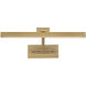 Reed 18.00 watt 16.5 inch Aged Brass Picture Light Wall Light, dweLED