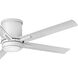 Vail Flush 52 inch Matte White Fan