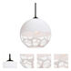 Rocky LED Black Cord Pendant Ceiling Light