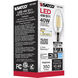 Lumos LED Candelabra Candelabra 4.00 watt 3000K LED Filament