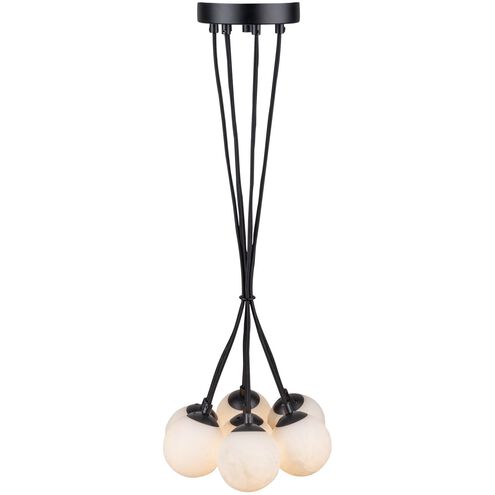 Camila LED 11.5 inch Black Down Pendant Ceiling Light