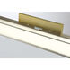 Vantage LED 24 inch Ashen Brass Bath Vanity Wall Light
