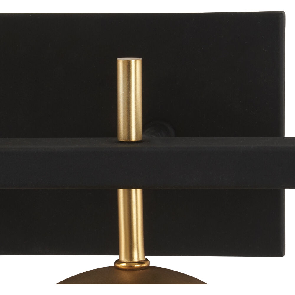 Alluria 2 Light 16 inch Weathered Black W/Autumn Gold Wall Sconce Wall Light