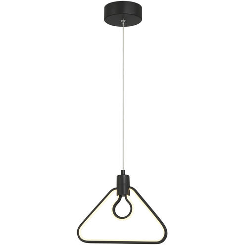 Edison's Outline LED 11.25 inch Coal Pendant Ceiling Light