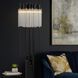Matrix 68 inch 5 watt Matte Black and French Gold Floor Lamp Portable Light in Matte Black/French Gold