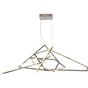 Canada LED 32 inch Chrome LED Chandelier Ceiling Light