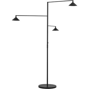 Sean Lavin Mill 103.9 inch 24.00 watt Black Outdoor Floor Lamp