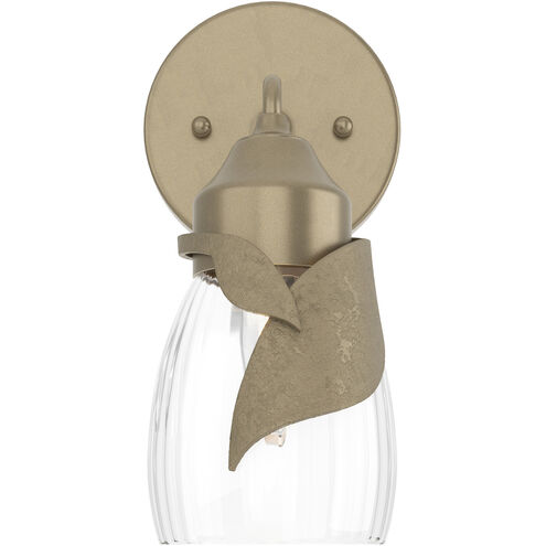Lapas 1 Light 6.8 inch Soft Gold Bath Sconce Wall Light in Water