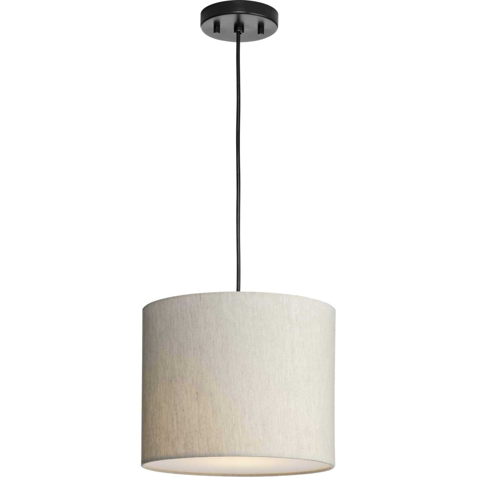 Markor 1 Light 12 inch Brushed Nickel/Matte Black/Vintage Brass Drum Pendant Ceiling Light