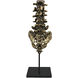 Vertebrae Brass Decor Accessory
