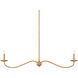 Saxon Linear Chandelier Ceiling Light