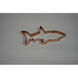 Shark Copper Cookie Cutter