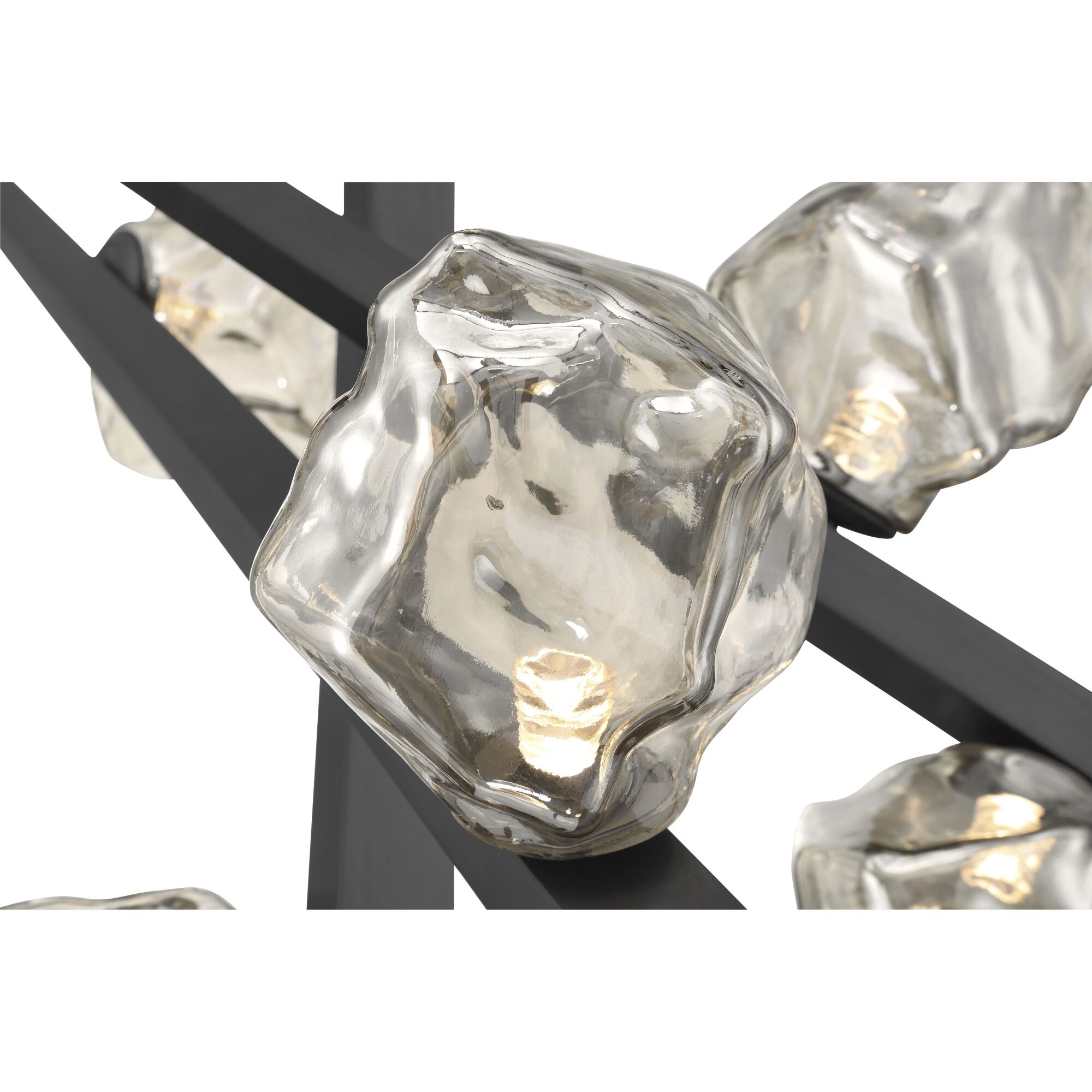 Thorah 7 Light 27 inch Graphite Chandelier Ceiling Light