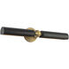 Alora Mood Cole 120.00 watt 23 inch Brushed Gold and Matte Black Wall/Picture Light Wall Light