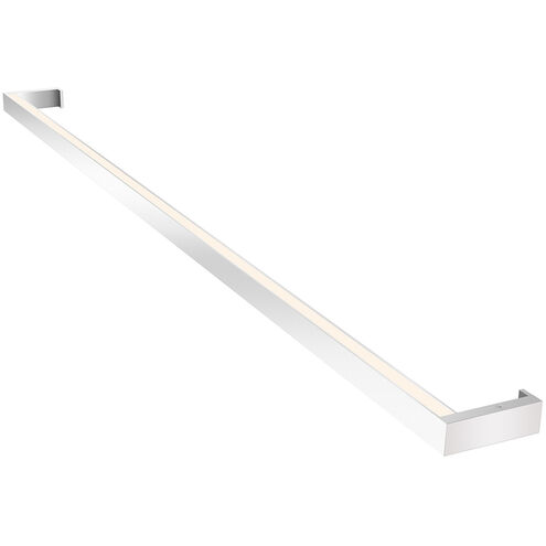 Thin-Line LED 48 inch Bright Satin Aluminum Wall Light in 4ft., 3500K