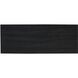 Sunset Harbor 48 X 18 inch Checkmate Black with Black Credenza