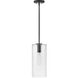 Lane LED 7 inch Black Pendant Ceiling Light