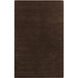 Cambria 36 X 24 inch Dark Brown Rug