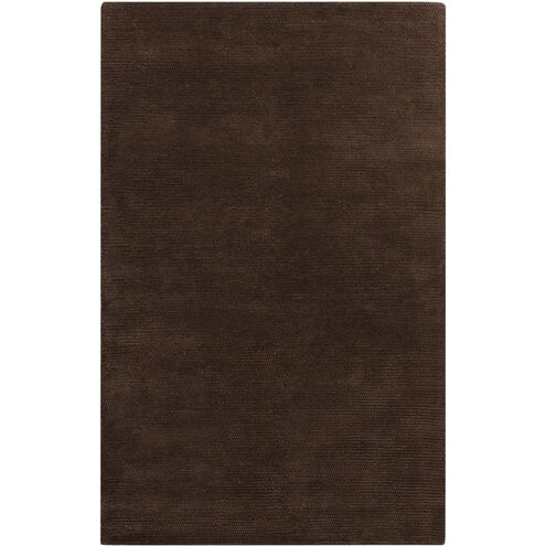 Cambria 36 X 24 inch Dark Brown Rug