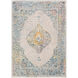 Mediterranean 122 X 92 inch Saffron/Tan/Terracotta/Dark Blue/Ivory/Aqua Rugs, Rectangle