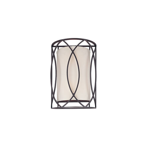Earth 2 Light 10 inch Deep Bronze Wall Sconce Wall Light