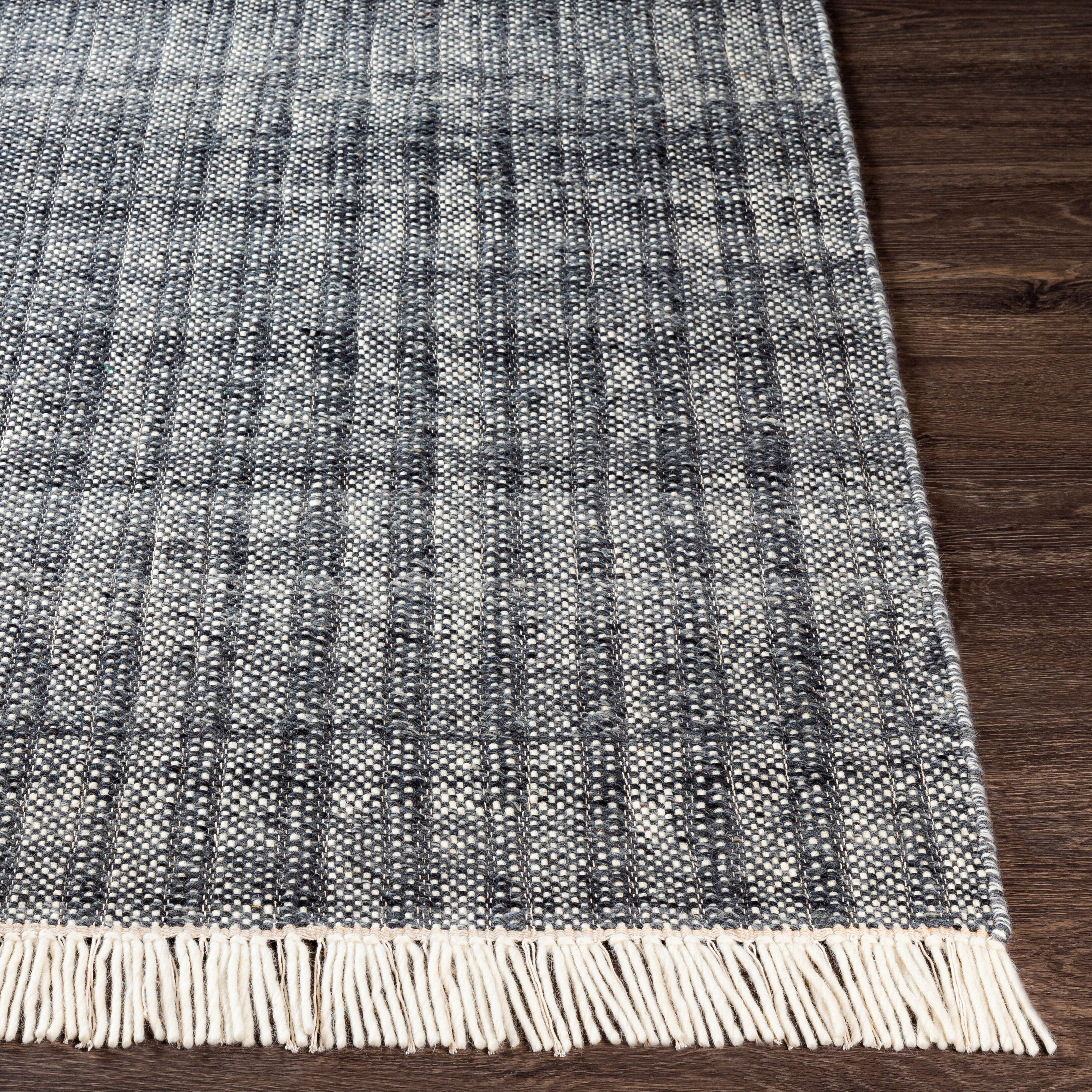 Reliance 90 X 60 inch Charcoal Rug in 5 x 8, Rectangle