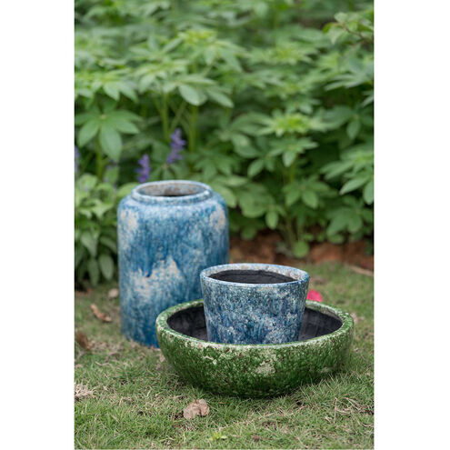 Firth Blue Outdoor Vase