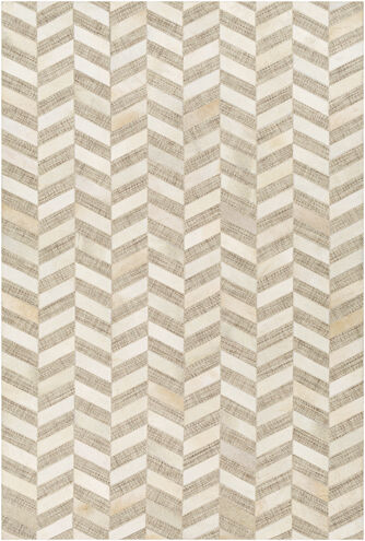Jardin 36 X 24 inch Light Gray Rug in 2 x 3, Rectangle