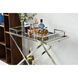 Moetini Silver Cart, Bar Cart