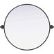 Amoura 24 X 24 inch Black Mirror