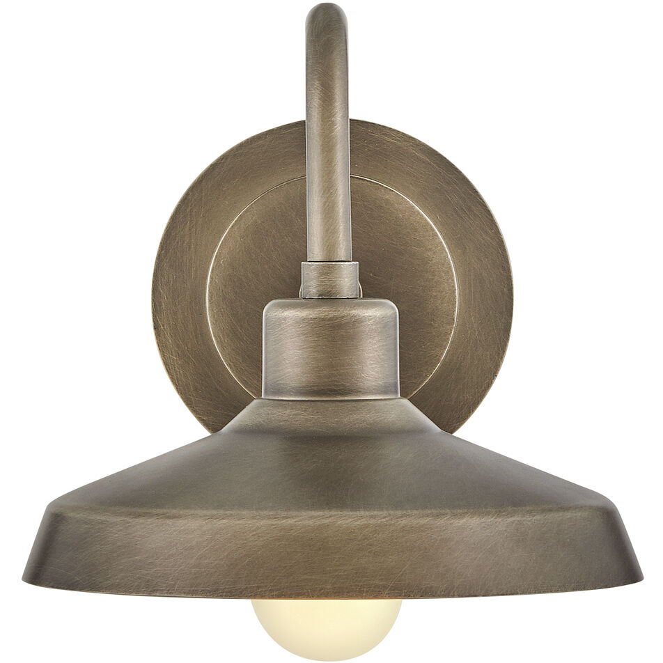 Forge Outdoor Wall Mount in Burnished Bronze, Coastal Elements