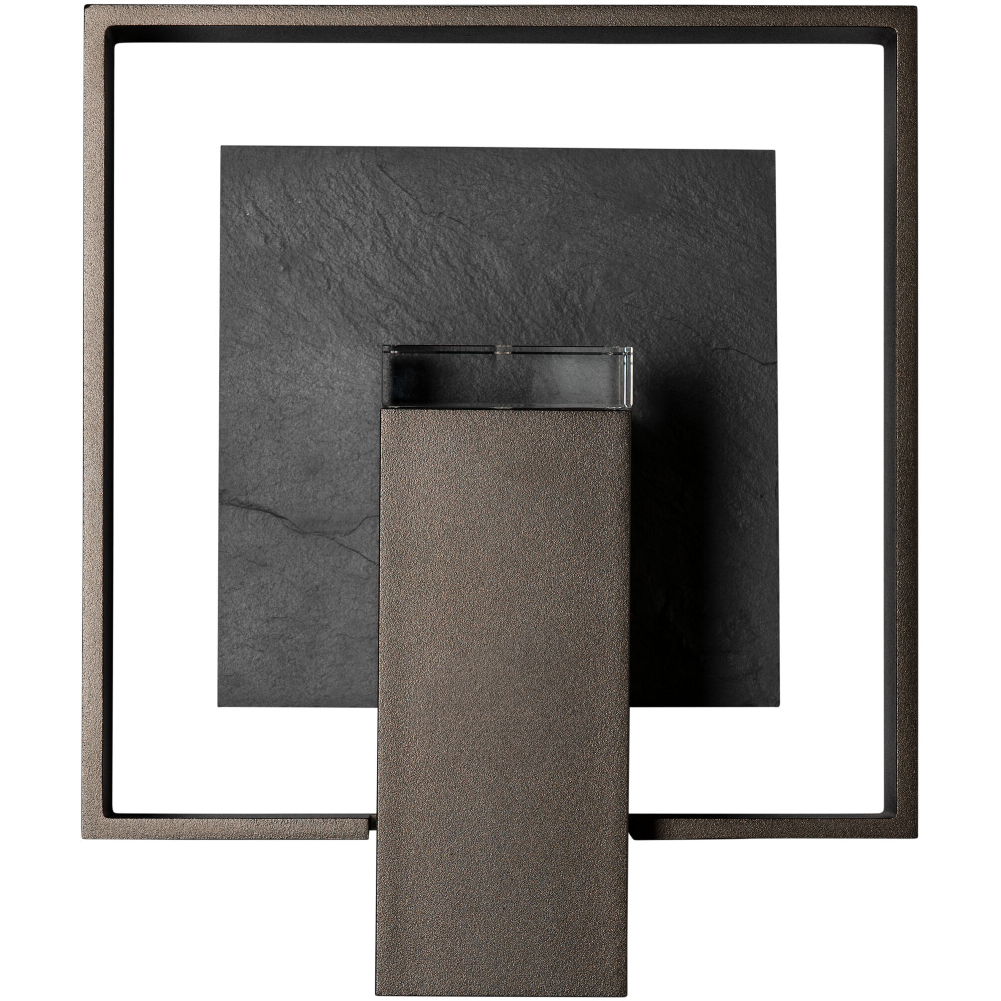 Shadow Box 1 Light 11.7 inch Coastal Oil Rubbed Bronze Outdoor Sconce, Medium