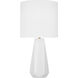 Drew & Jonathan Moresby 23.13 inch 9 watt Gloss White Table Lamp Portable Light