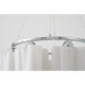 Canada 8 Light 27.5 inch Chrome Chandelier Ceiling Light