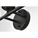 Ingrid 3 Light 24 inch Black Bath Sconce Wall Light