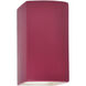 Ambiance 2 Light 7.25 inch Cerise ADA Wall Sconce Wall Light in Incandescent, Ceriseá