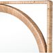 Baarlo 33.5 X 23.5 inch Natural with Clear Wall Mirror